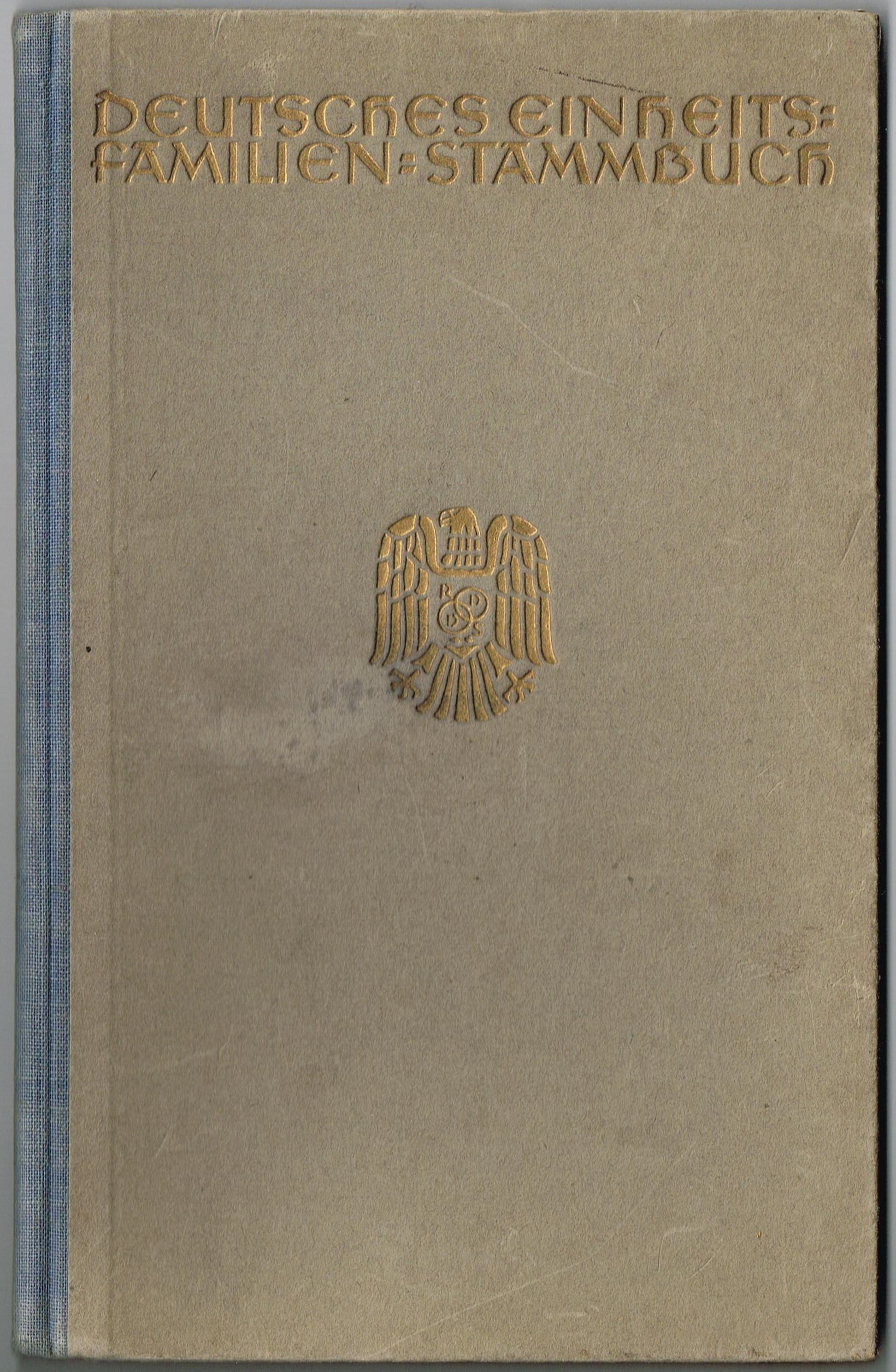 Deutsches Einheitsfamilien-Stammbuch - Haus Sebald Usinger